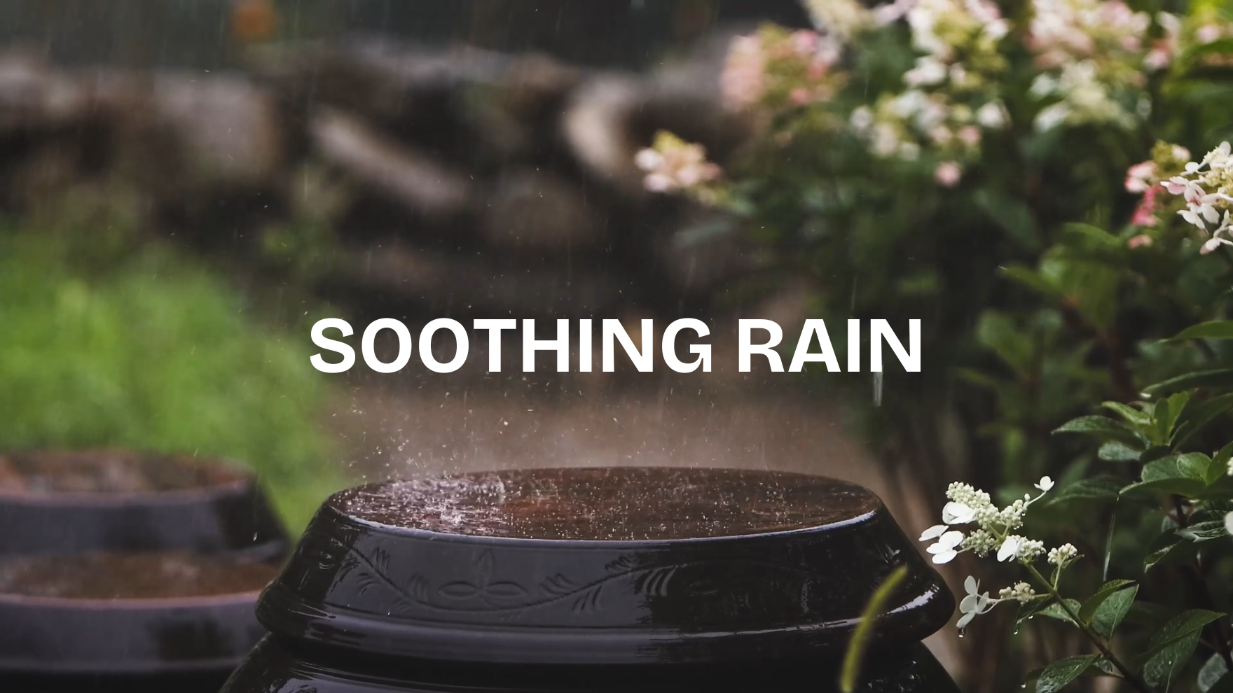 Load video: Rain Falling on Barrel